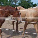 Non-conductive maintenance free metal horse fence panel