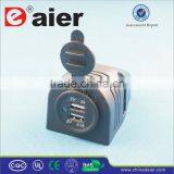 Dual USB Charger/Car USB Socket/USB Light Socket