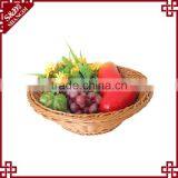 PE Rattan Handmade Woven Customized Supermarket Kitchen Storage Bread Basket thumbnail-4