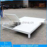 Rattan Double Recliner Lounge Bed thumbnail-3