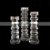 2016 Latest Design Wedding Crystal Candle Holder for Home Decoration thumbnail-2