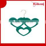 Heart Shaped Velvet Hanging Belt Hanger thumbnail-1