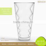 Attractive Houseware Clear 250Ml Double Wall Glass Milk Cup thumbnail-4