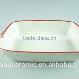 Zakka Style Ceramic Baking Dish / Mini Baking Dish thumbnail-2