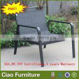 Garden Mesh Chair Furniture Outdoor Aluminium Arm Chair thumbnail-1