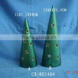 Ceramic Christmas Light House Ceramic Christmas Tree Lights thumbnail-1