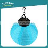 Custom Color Outdoor Collapsible Led Solar Paper Lantern for Decoration thumbnail-2