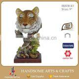 10X5.5X11 Inch Resin Lifelike Home and Garden Decoration Animal Sculpture Tiger Statue thumbnail-3