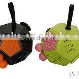 Newest Plastic Desk Stress Relief Toy 12 Sides Finger Fidget Cube Toy thumbnail-1