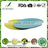 Degradable Popular Best Sale Bamboo Fiber Hotel Used Dinner Plates thumbnail-2