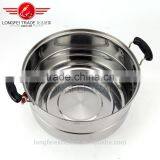 2016 Best Quality Hot Sale India Stainless Steel Steam Pot/stainless Steel Cooking Pot thumbnail-3