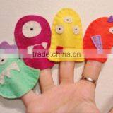 2017 Best Selling New Product Decorative Custom Handmade Fabric Felt Cheap Fashion Innovative Dinosaur Puppet Wholesale thumbnail-1