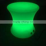 PE Made Waterproof Outdoor Use Led Stool / Colorful Changing Led Light up Stool Seat thumbnail-3