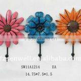 2012 IRON Flower Wall Hooks thumbnail-1