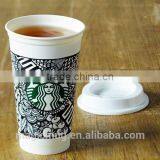 Wholesale Starbucks Plastic Coffee Cups Plastic Coffee Cup With Lid thumbnail-3