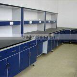 Very Cheap Price Steel Lab Furniture Side Table Work Table With Reagent Rack thumbnail-4