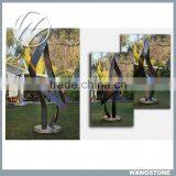 Abstract Famous Art Stainless Steel Garden Sculpture thumbnail-1