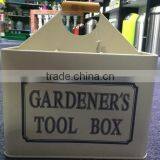 Peg Box (Gardener's Tool Box With Wooden Handle), MSO-151 thumbnail-1