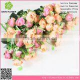 Autumnal Artificial Camellia Bud Flower Decorative Landscaping Flower Bouquet thumbnail-4