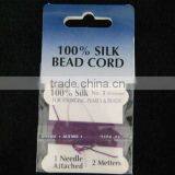 Wholesale 100% Bead Silk Threading Cord With Needle Attached thumbnail-1
