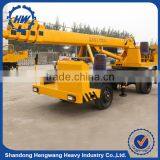 4 Ton Mini Telescopic Truck Mounted Crane With 22m Hoisting Height