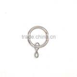 Chrome Plated Metal Window Curtain Rod Ring Loose Eyelet Inside Diameter 35mm thumbnail-2