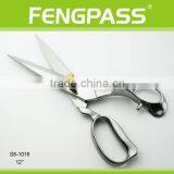 S8-1016 12" Stainless Steel Blades And Handle Clothing Scissors thumbnail-2