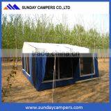 Factory Made 4 wd Roof Consoles Single Layers Trailer Tent