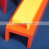 Colorful Non Toxic Wearproof HDPE Linear Guide Rail thumbnail-5