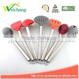 WCE247F Premium Silicone Utensils Spoon Cooking Utensil Gadgets Set With S.S. Handle thumbnail-5