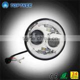 IP68 Dot Certicate Upgrade 7 Inch DEFENDER LED Head Lights 80w With Angel Eye Running Light Function thumbnail-4