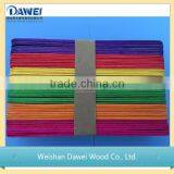 200X20X2mm 200x15x3mm Color Ice Cream Sticks for Craft Toy