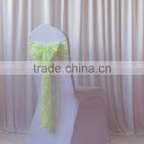Pink Lace Chair Sash thumbnail-2