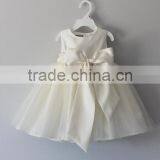 Perfect Special Occasion Flower Kids Girls Dress With Tulle Skirt Girls Tutu Dress Bow At Back Beautiful Model 2016 HSD5838 thumbnail-5