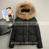 Latest Fashion Winter Short Down Jackets Woman Down Jacket Parka Winter 2016 thumbnail-4