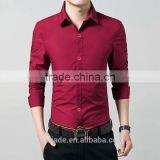 2016 New Design Fashion Long Sleeve Men Shirt /european Men Cotton Blouse thumbnail-2