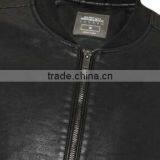 ALIKE Men pu Jacket Bomber pu Jacket thumbnail-2