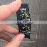 2017 High Quality Gold Metal Thread Silver Metal Thread Garmnets Woven Labels thumbnail-2