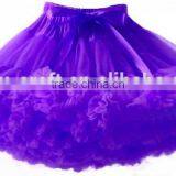 Solid Purple Dot Newborn Baby Girl Pettiskirt Tutu Dress Skirt 3-12M thumbnail-4