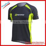 Kroad Wholesale 100% Polyester Coolmax Breathable Sublimation Custom Dry Fit Running t Shirts thumbnail-1