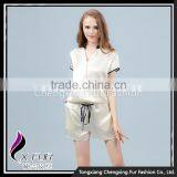 CXLTK01 Wholesale Fashion Ladies Clothes Jumpsuits Soft Silk Pajamas Sleepwear thumbnail-5