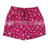 Best Quality Sea Star Print Pink Kids Board Shorts thumbnail-2