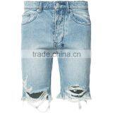 Top Design Men's Denim Short Pants Custom Jean Pants Fashion Shorts thumbnail-5