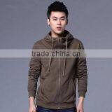 Zipper Hoodie Jacket High Collar Without Hoodie thumbnail-1