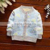 Zm40654b Baby Kids New Design 3D Embossed Warm Coat Children Soft Cardigan thumbnail-5