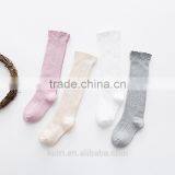 Baby Top Fashion Pure Color Kids Socks Soft 100% Cotton Kawaii Boys Girls Knee Long Socks Children's Leg Warmers High Socks thumbnail-2