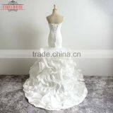 Long Floor-length Sweetheart Mermaid Beaded Bridal Dress thumbnail-4