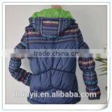 WOMEN LADY'S PRINT PUFFY JACKET thumbnail-2