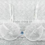 OEM Hot Sale Sexy Embroidery Lace Underwear Women Bra Panty Set thumbnail-5