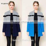 Drop Shipping Service Elegant Designed Winter Trench Coats Women 2015 With Decoration thumbnail-1